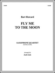 FLY ME TO THE MOON SAX QUARTET P.O.D. cover